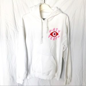 Katy Perry White Concert Hoodie Size S